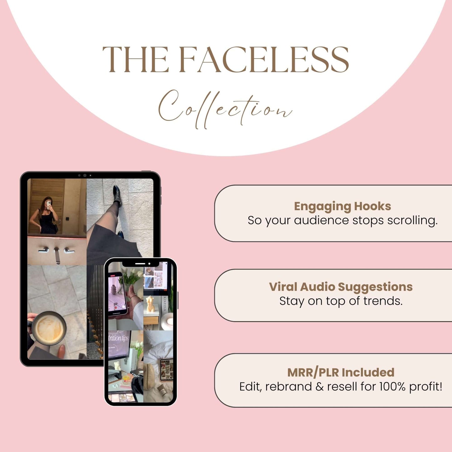 Resellable Faceless Reels with PLR Rights for Content Creators