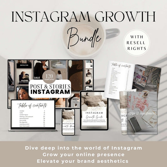 Ultimate Growth Bundle with PLR for Instagram Success
