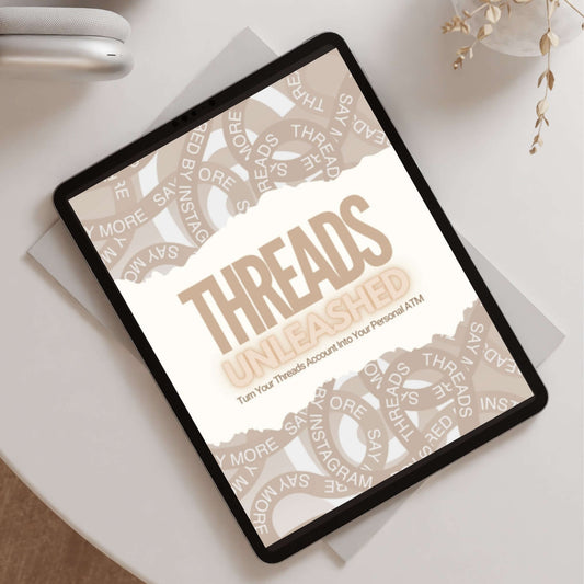 Threads Unleashed Ebook for Growing on Threads (MRR)